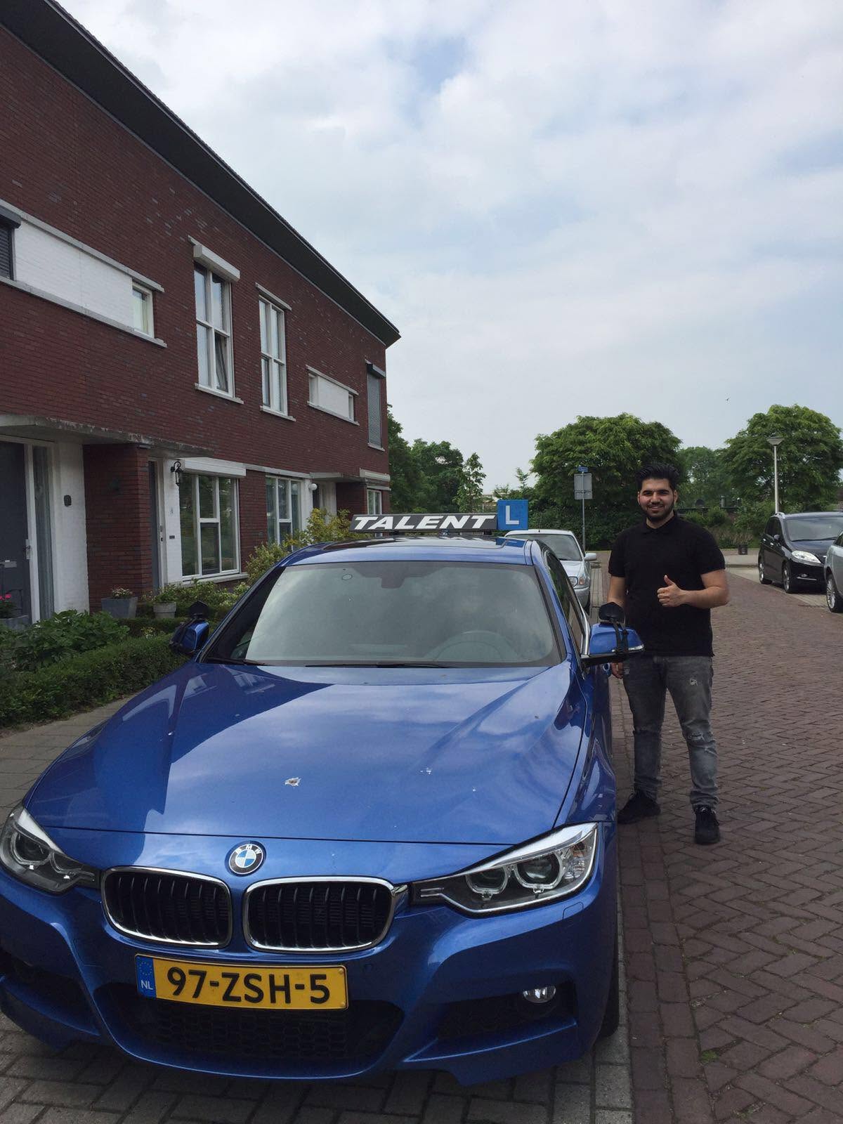 Uğur geslaagd bij Rijschool Talent